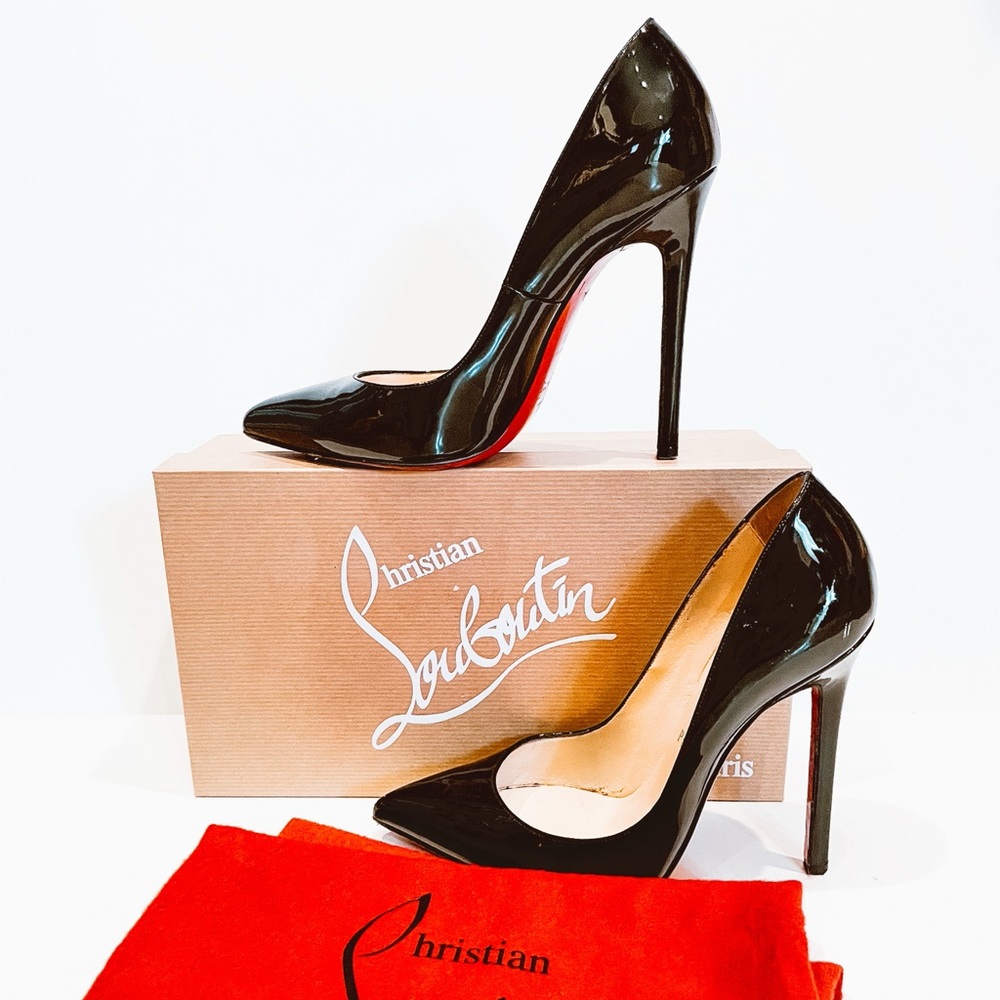 Christian Louboutin “So Kate” patent pumps